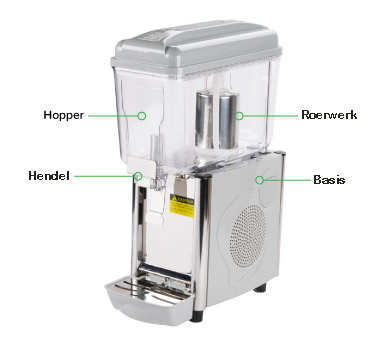 Onderdelen drankendispenser - Horeca.com