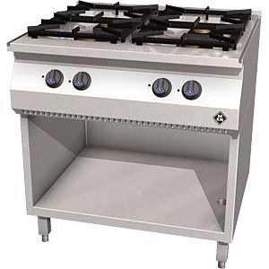 Estufa de gas de 4 quemadores MKN - modelo de pie 1363402