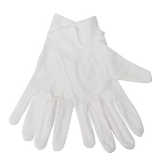 Rękawiczki do serwowania męskie białe - rozmiar L.