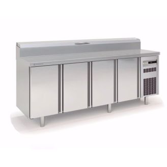 Banco de trabajo refrigerado Coreco - MFEI70-225-1 / 6 - comida r&aacute;pida