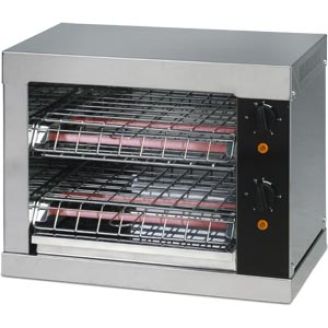 Saro toaster, 2 kamers, 440x260x380 mm (bxdxh), BUSSO T2