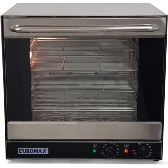 Four à convection Euromax Linea Nero 1099N ECOBAKE - 4 couches - 230V