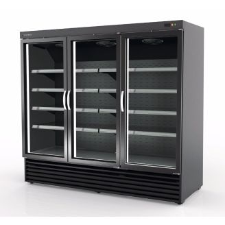 Coreco wandkoeling - 3 glas deuren - RVC-2003 NN