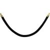 Cordoncino Saro AF 222 - nero con oro