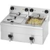 Saro dubbele elektrische friteuse, FE 102
