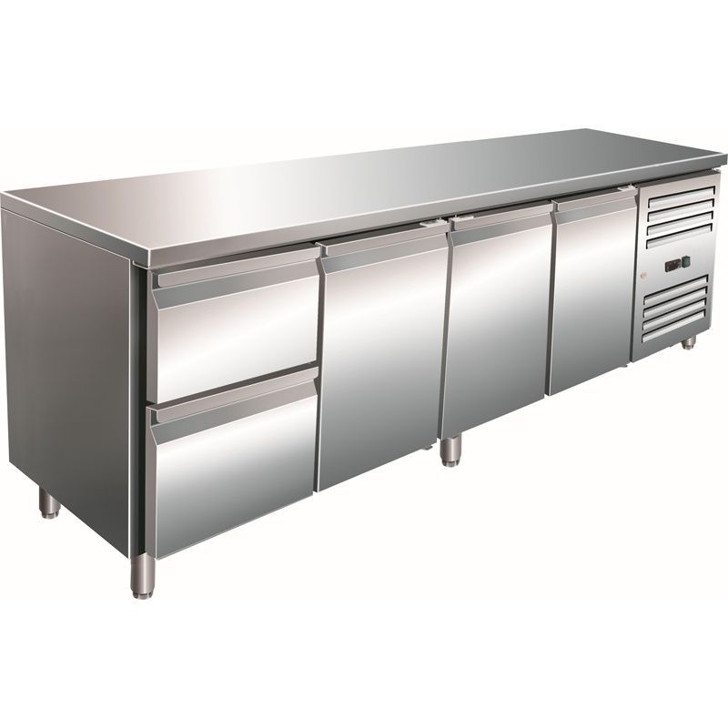 Balc&atilde;o refrigerado Saro 3 portas / 2 gavetas KYLJA 4110 TN