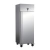 Gastro-Inox RVS 600 liter vriezer, statisch gekoeld met ventilator