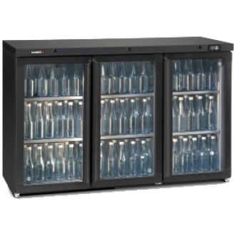 Gamko Maxiglass flessenkoeler LG3/315G antraciet 3x draaideur