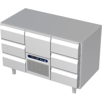 Roeder Acer freezer workbench - 3 sections - 3 drawer | engine + drawer | 3 drawer