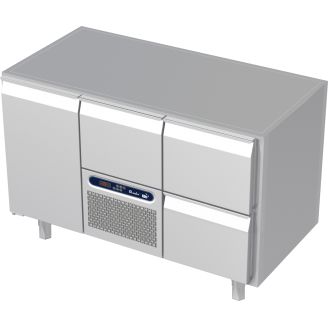 Roeder Acer freezer workbench - 3 sections - door | engine + drawer | 2 drawer
