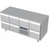Roeder Acer K&uuml;hlwerkbank - 4 Abschnitte - 2x 2 Schubladen | Motor+Schublade | 2 Schubladen