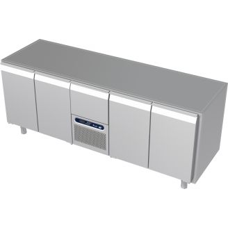 Bancada de trabalho refrigerada Roeder Acer - 5 se&ccedil;&otilde;es - 4x porta, motor + gaveta