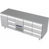 Roeder Acer K&uuml;hlwerkbank - 5 Abschnitte - T&uuml;r, 3 Schubladen, Motor + Schublade, 2x 3 Schubladen