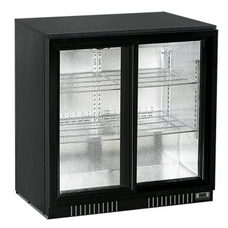 Kronus onderbouw flessenkoeling 2 glasdeuren