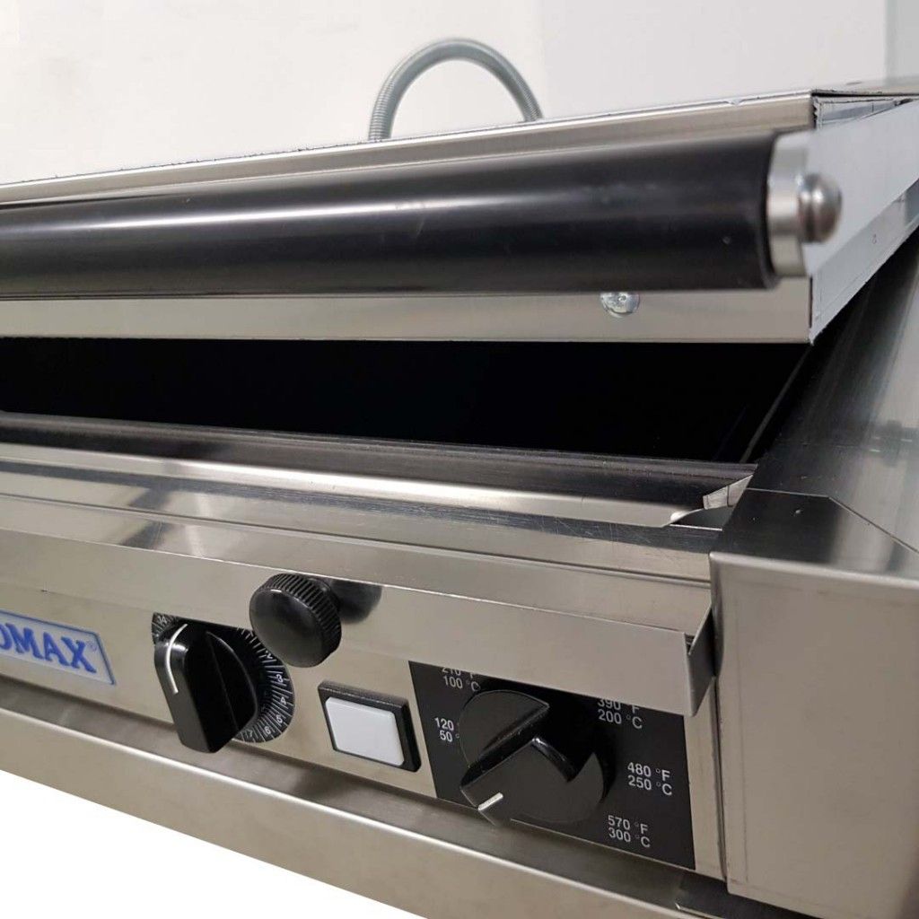 Parrilla Euromax doble contacto 1377VVTXL - 230 V.