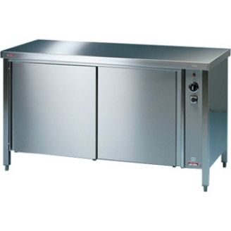 Calentador de placas Scholl 150/60, con tapa de acero inoxidable.