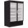 Coreco koelkast - Glasdeur - RVC-1002 NB 2 deurs