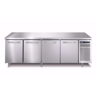 Afinox fryser arbejdsbord - Med bordplade - SPRING PLUS 704 I/A BT
