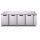 Etabli cong&eacute;lateur Afinox - Split - Sans plan de travail - LINEAR 704 R/C BT