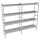 Fermostock 6611-4 piani - 1950x560x1800 mm (lxpxh)