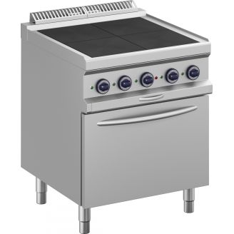 Roeder 4-plaats elek. kooktafel op heteluchtoven 5,3 kW - BK7MPQR77FE