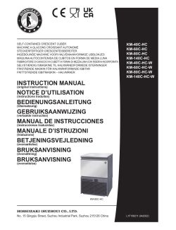 User manual
