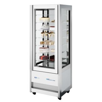 Vitrine refrigerada Panorama Cristal Tower 750 RV CH branca