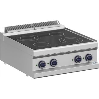 Table de cuisson vitroc&eacute;ramique Roeder, 4 niveaux BK7MVC77T