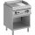 Roeder gas bakplaat BK7MFTG77ALRC, geribbeld, glad, chroom