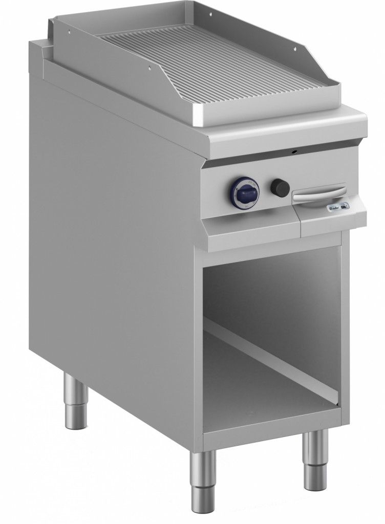 Roeder gas bakplaat BK9FTBG94AR, geribbeld