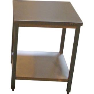 Roeder arbejdsbord i rustfrit st&aring;l 600 mm