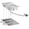 Plaque de cuisson amovible avec agitateur Gastro-inox