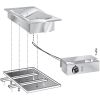 Gastro-inox roeder drop-in elektrische bakplaat