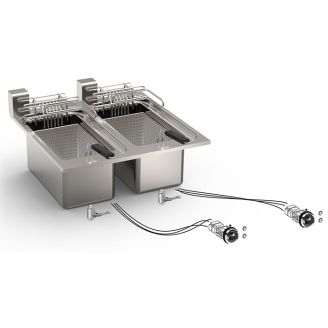 Gastro-inox roeder 嵌入式电炸锅 10+10l 60cm 15kw