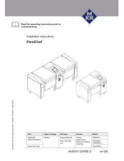 Installation manual