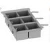 Rational set van 6 portioneermanden 1/6 GN niet-geperforeerd