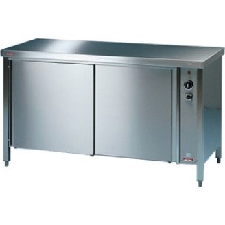 Calentador de placas Scholl 110/60, con tapa de acero inoxidable.