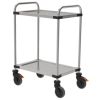 Carrello di servizio Servostar Rieber in acciaio inossidabile - SW-640 RL-2M