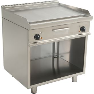 Fry top elettrico Saro liscio E7 / KTE2BAL
