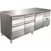 Balc&atilde;o refrigerado Saro 1 porta / 2 x 3 gavetas KYLJA 3150 TN