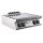 Gastro-inox mareno m1-900 plancha com 4 placas planas, 80cm