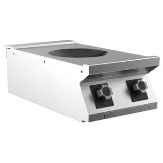 Gastro-inox wok de indu&ccedil;&atilde;o mareno m1-900 com 1 zona de cozedura, 40cm