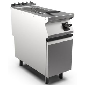 Gastro-inox fritadeira a g&aacute;s mareno m1-900 15 litros, com porta, 40cm