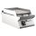 Mareno m1-900 lavasteengrill met instelbaar rvs grillrooster, 40cm