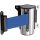Saro stainless steel outlet with blue PW2 B pull-out strap