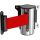 Saro stainless steel outlet with red PW2 B pull-out strap