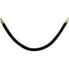 Cordoncino Saro AF 222 - nero con oro