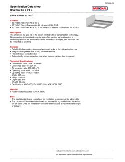 Data sheet