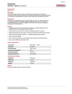 Data sheet