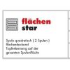 Berner inductiekookplaat met warmhoudplaat BI1EGSF6-A Flachenstar
